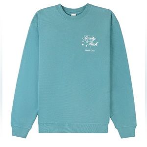 Sporty & Rich stars health crew crewneck